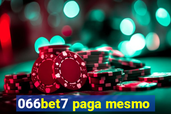 066bet7 paga mesmo